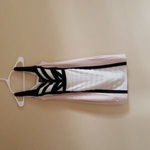 Jax Bodycon Dress Prom Special Occasion. Geometric Pattern, ruching, Size 10